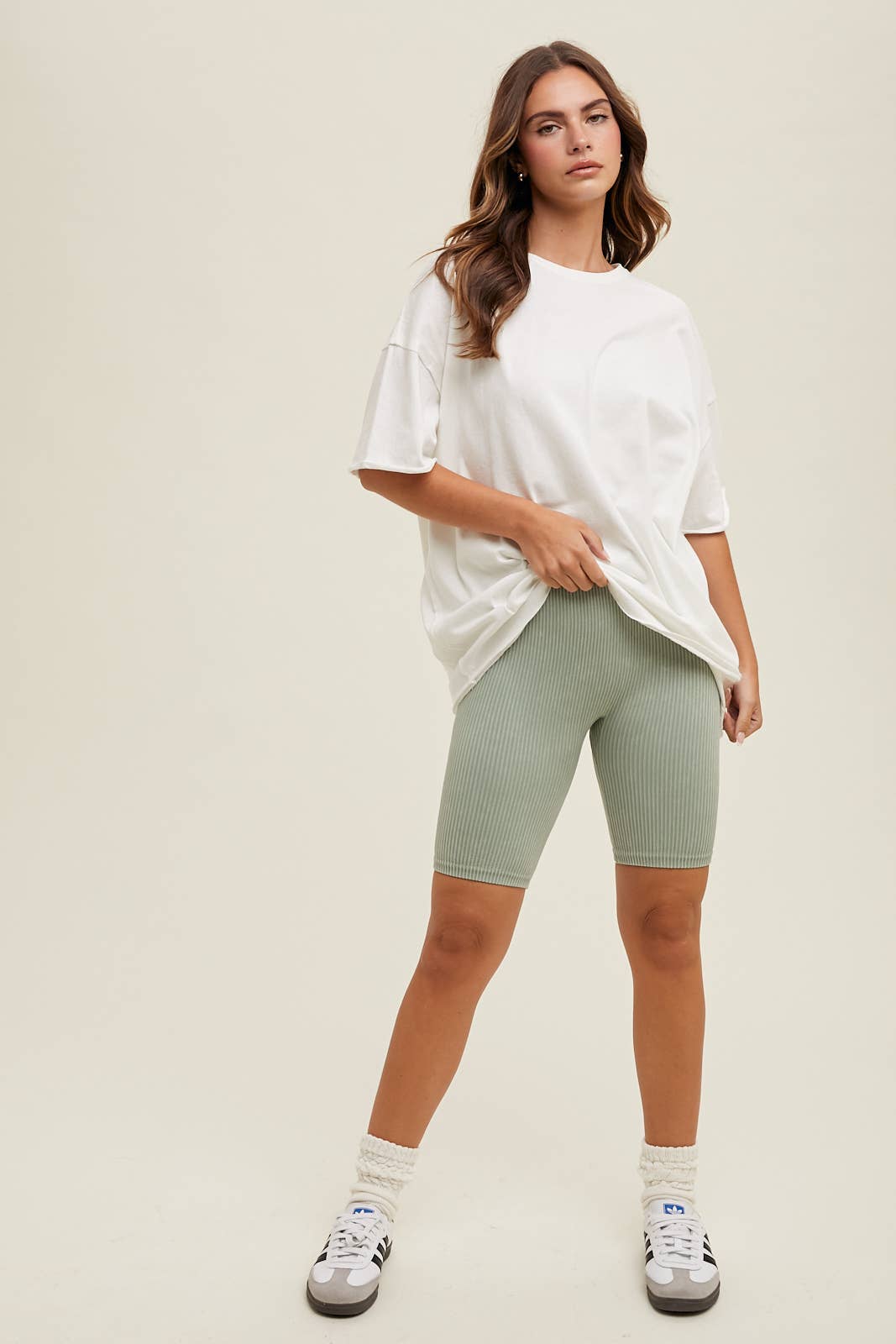 Oversized Boxy White T-Shirt