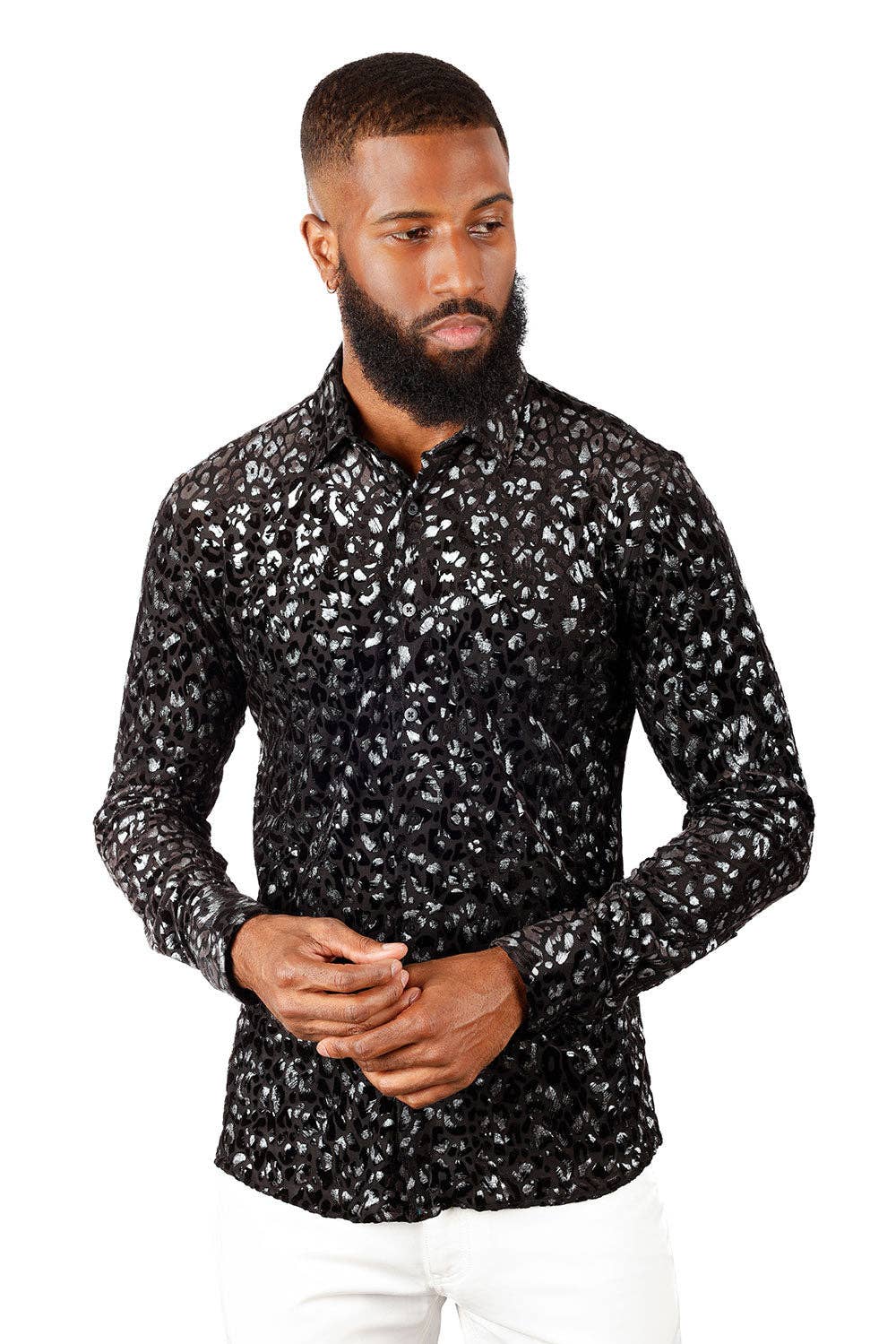 See Through Leopard Shirt