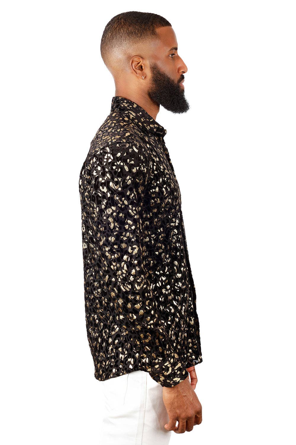 See Through Leopard Shirt