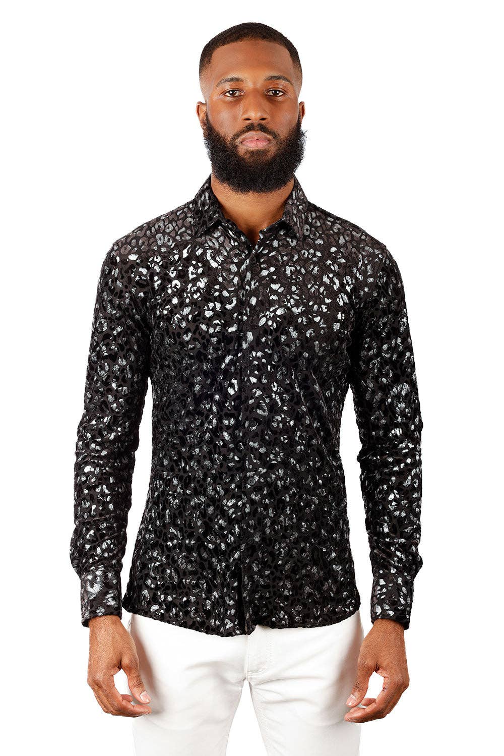 See Through Leopard Shirt