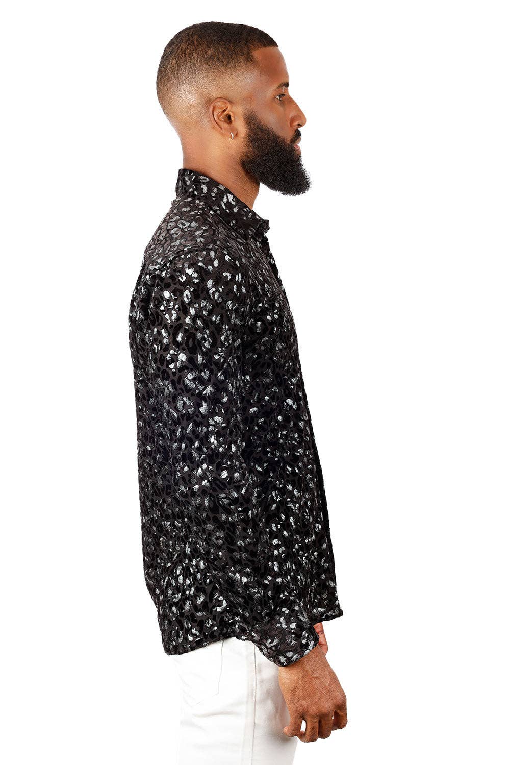See Through Leopard Shirt