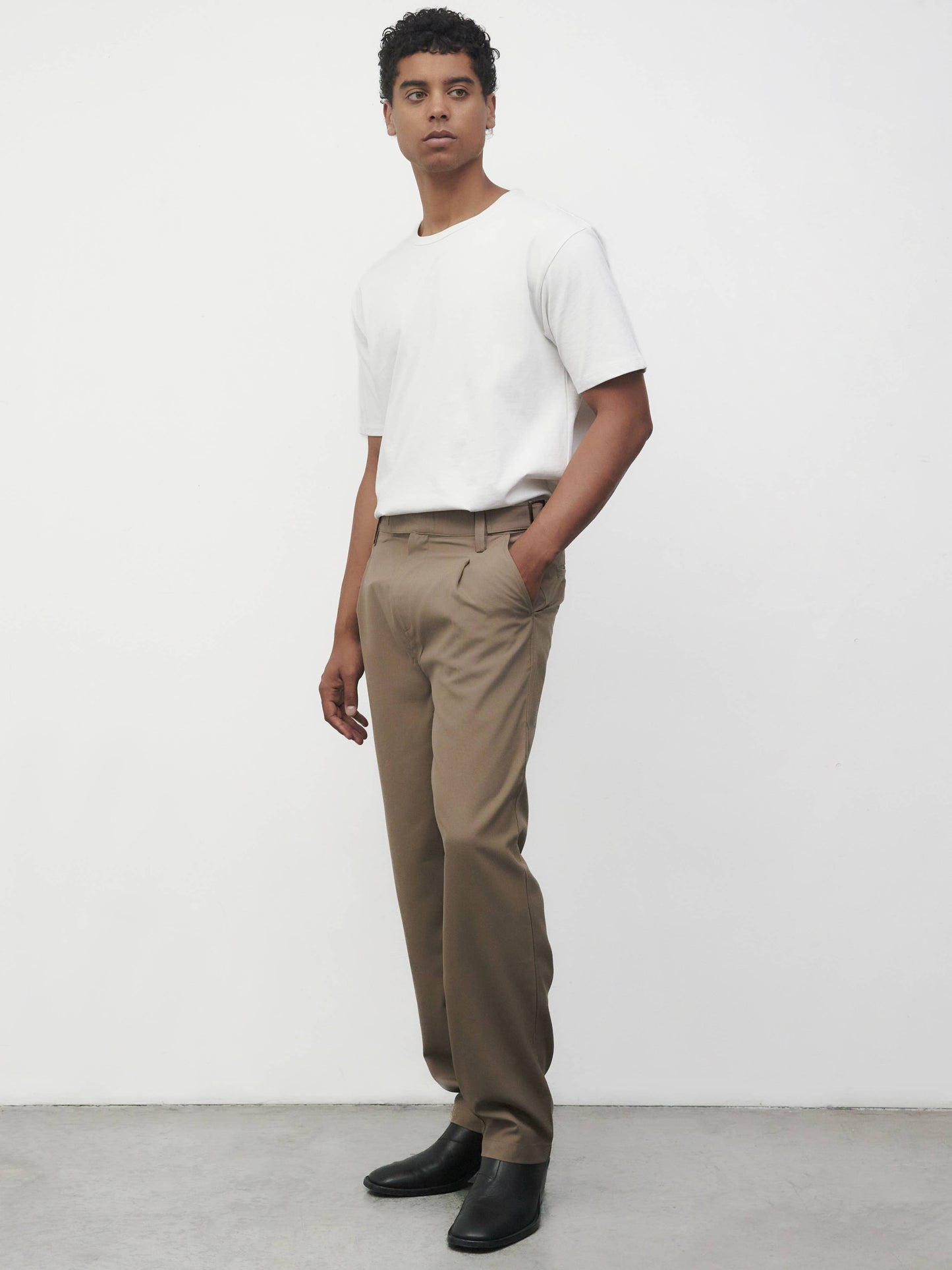 The William Pants | Adjustable Waist Belt Trousers