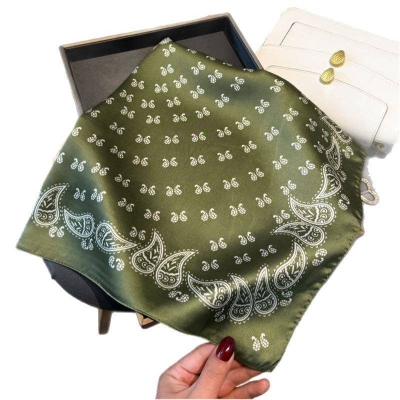 Fashion Print Square Scarf