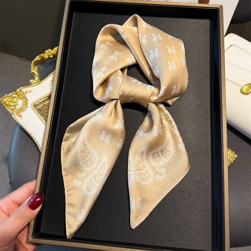 Fashion Print Square Scarf