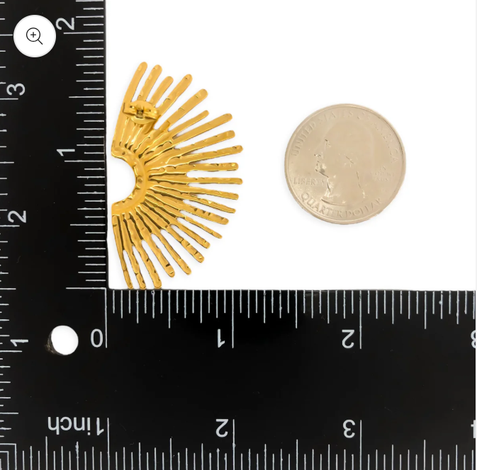 Fan Earrings