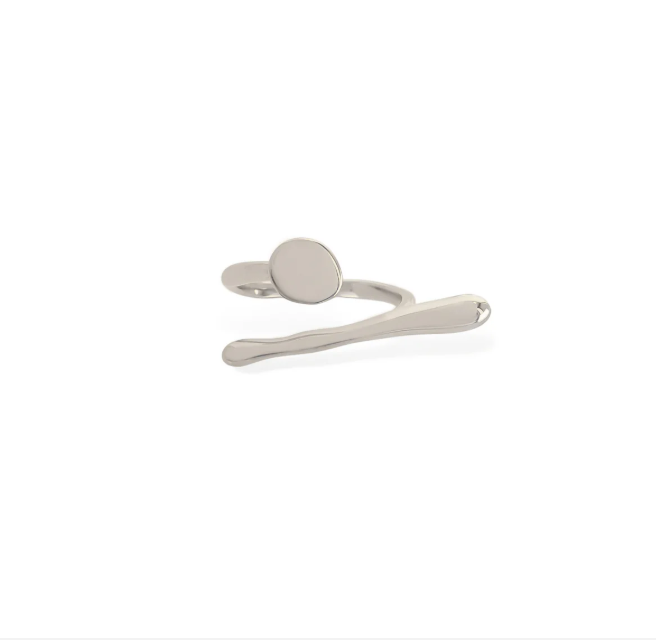 Silver Bar Ring