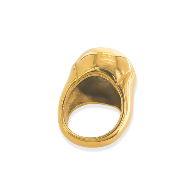 Gold Knob Ring