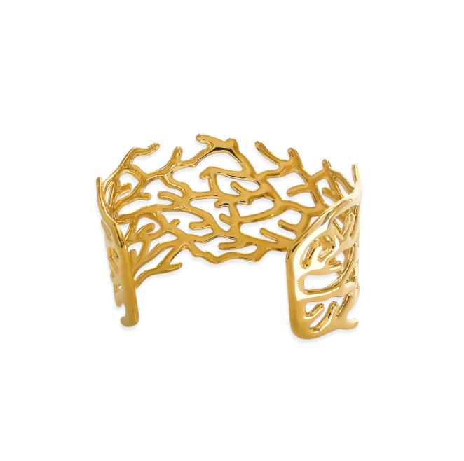 Tree Water Resistant Cuff Bracelet