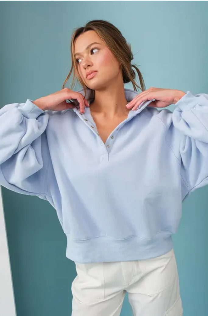 Soft Snap Sweatshirt