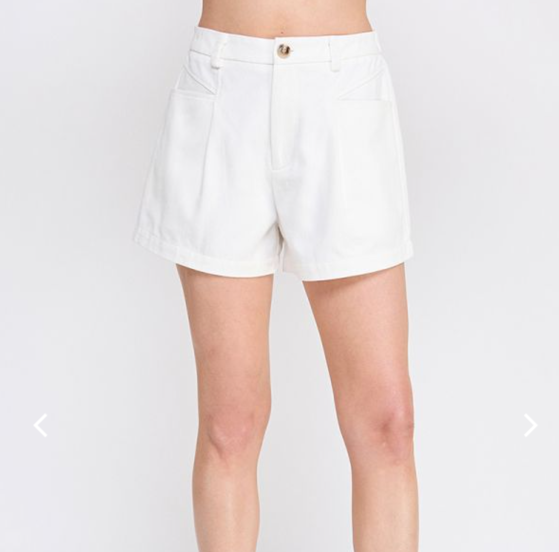 Twill Box Shorts