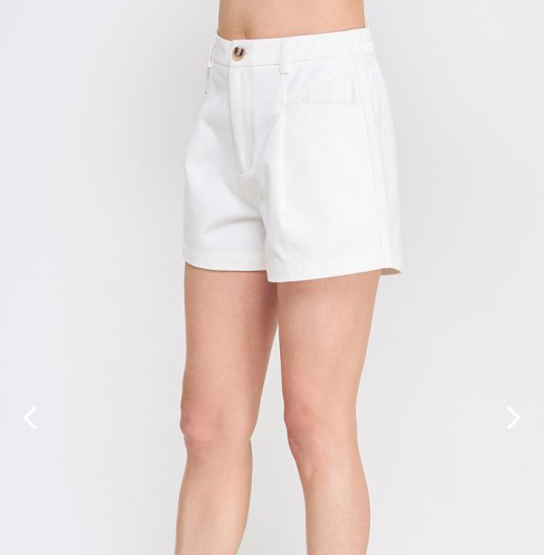 Twill Box Shorts