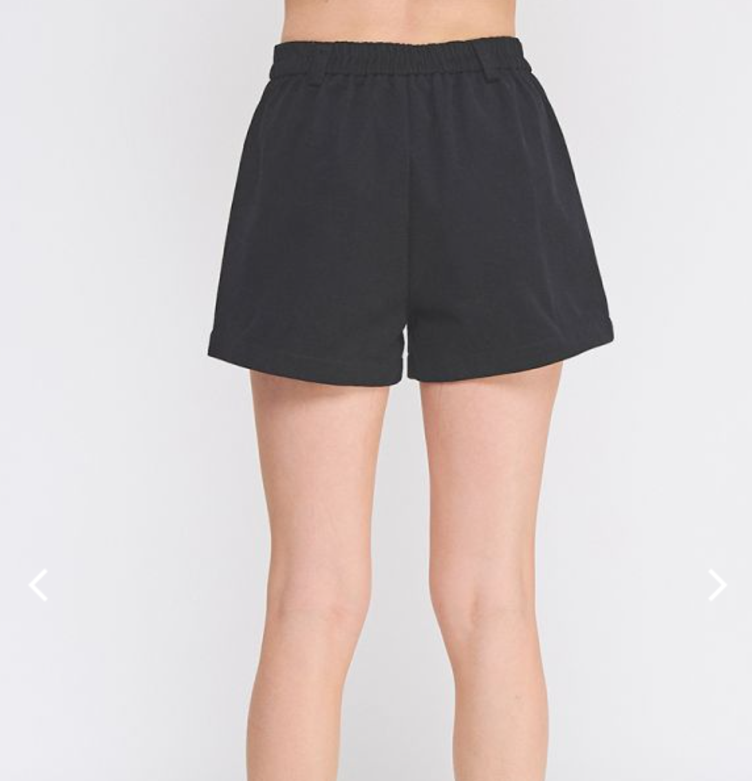 Twill Box Shorts