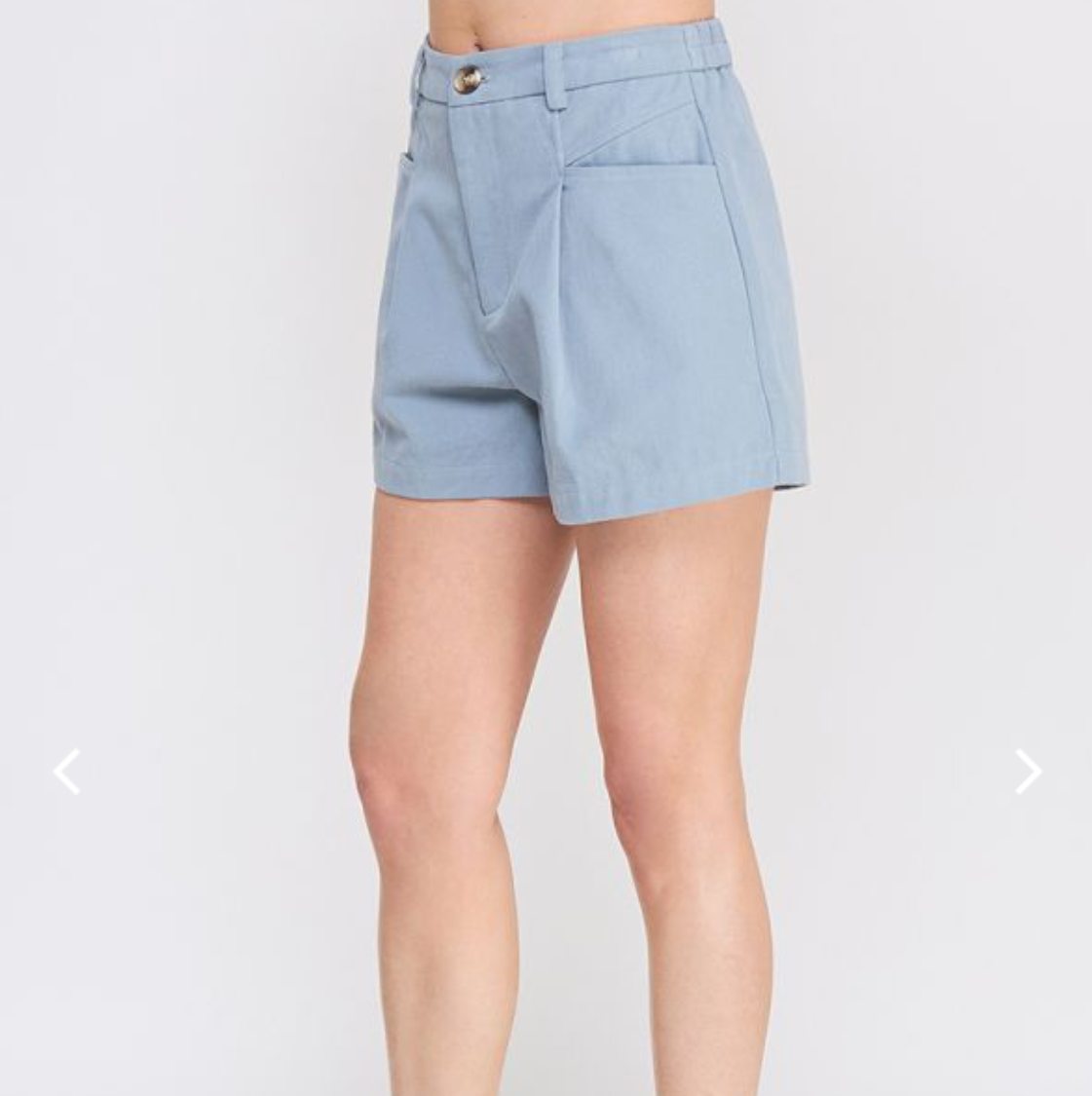 Twill Box Shorts