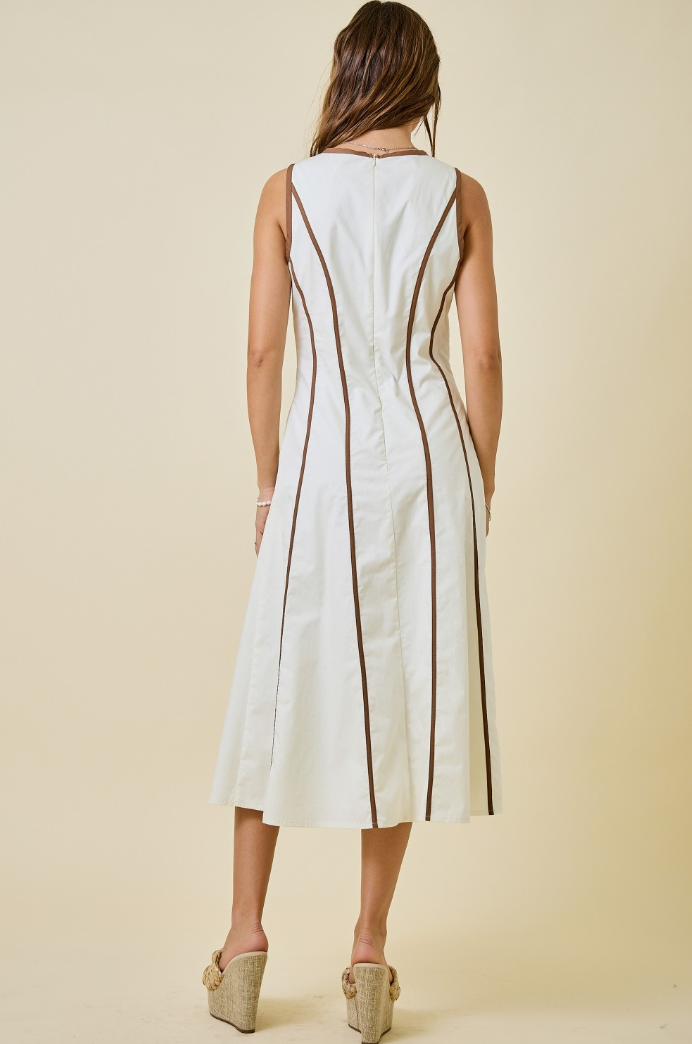 Ivory Binding Dress