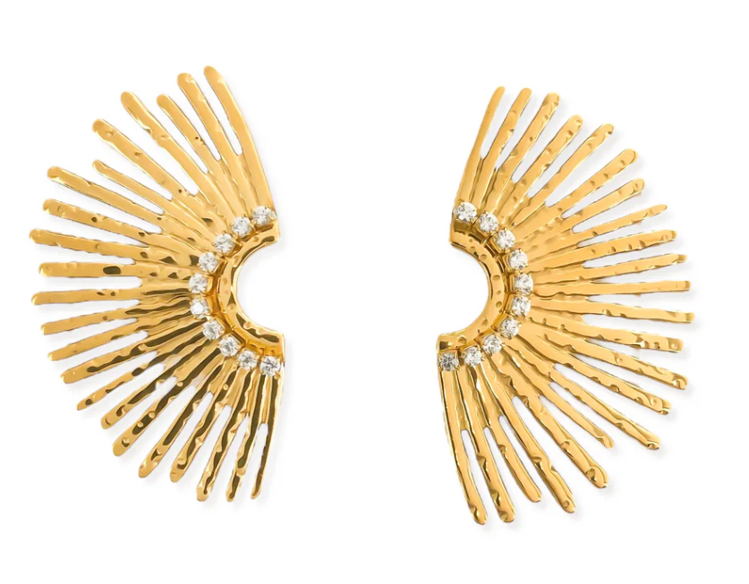 Fan Earrings