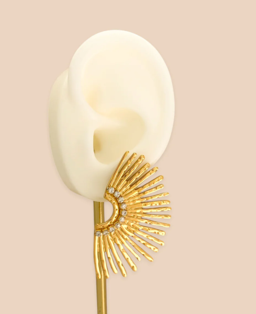 Fan Earrings