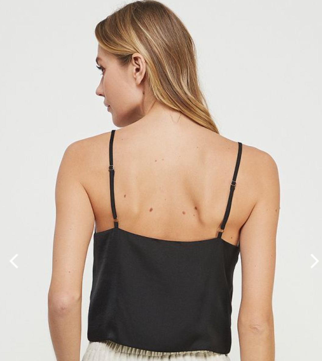 Washed Satin Cami
