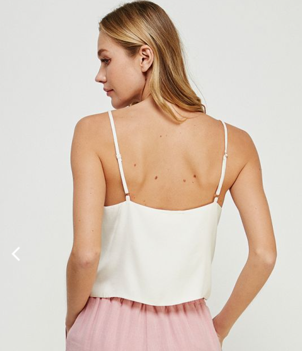 Washed Satin Cami