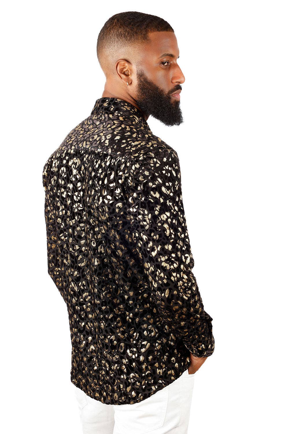 See Through Leopard Shirt