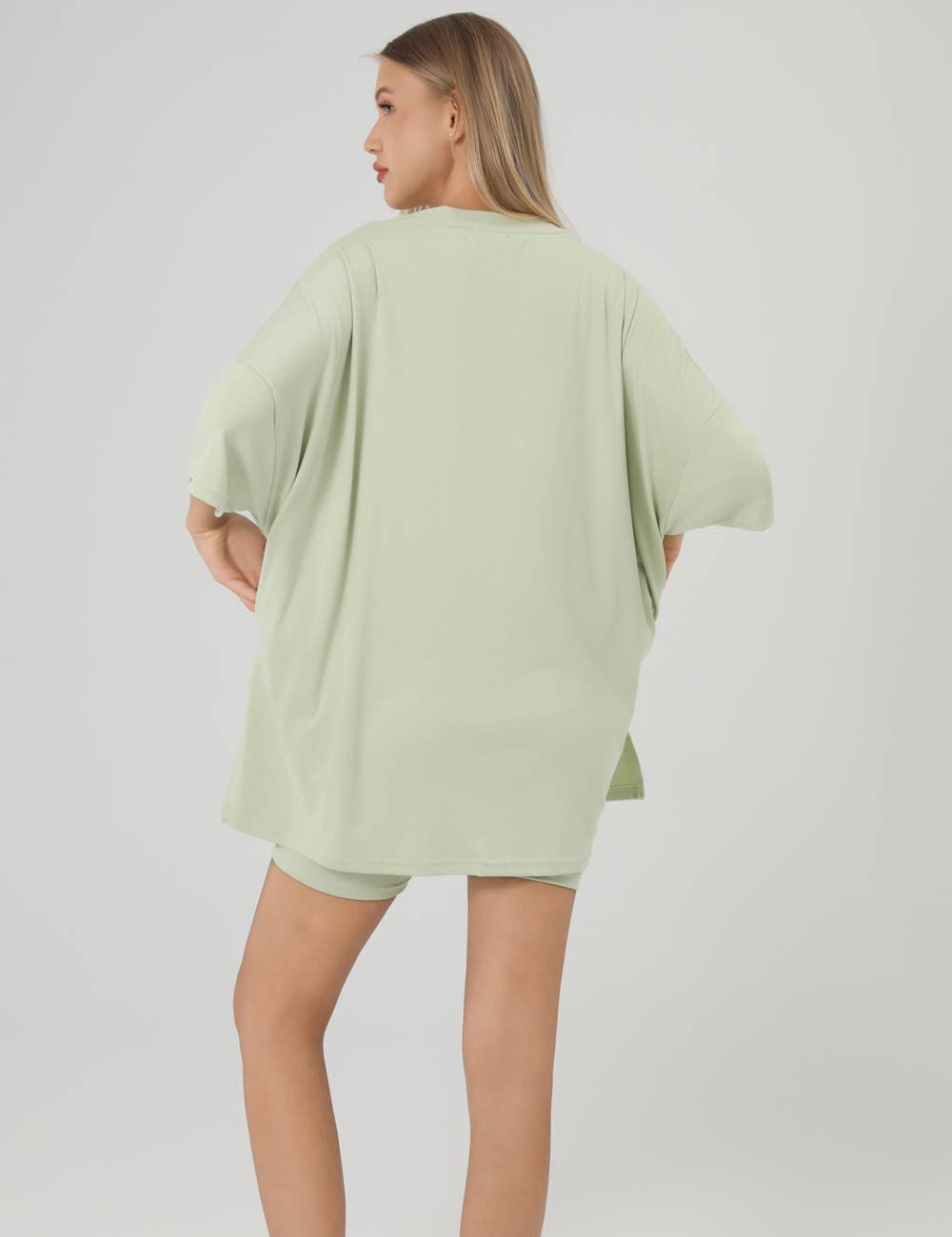 Oversized Casual Tee Set