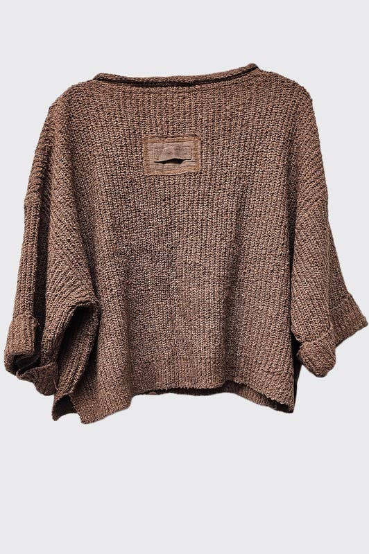 Fall Lightweight Cropped Sweater