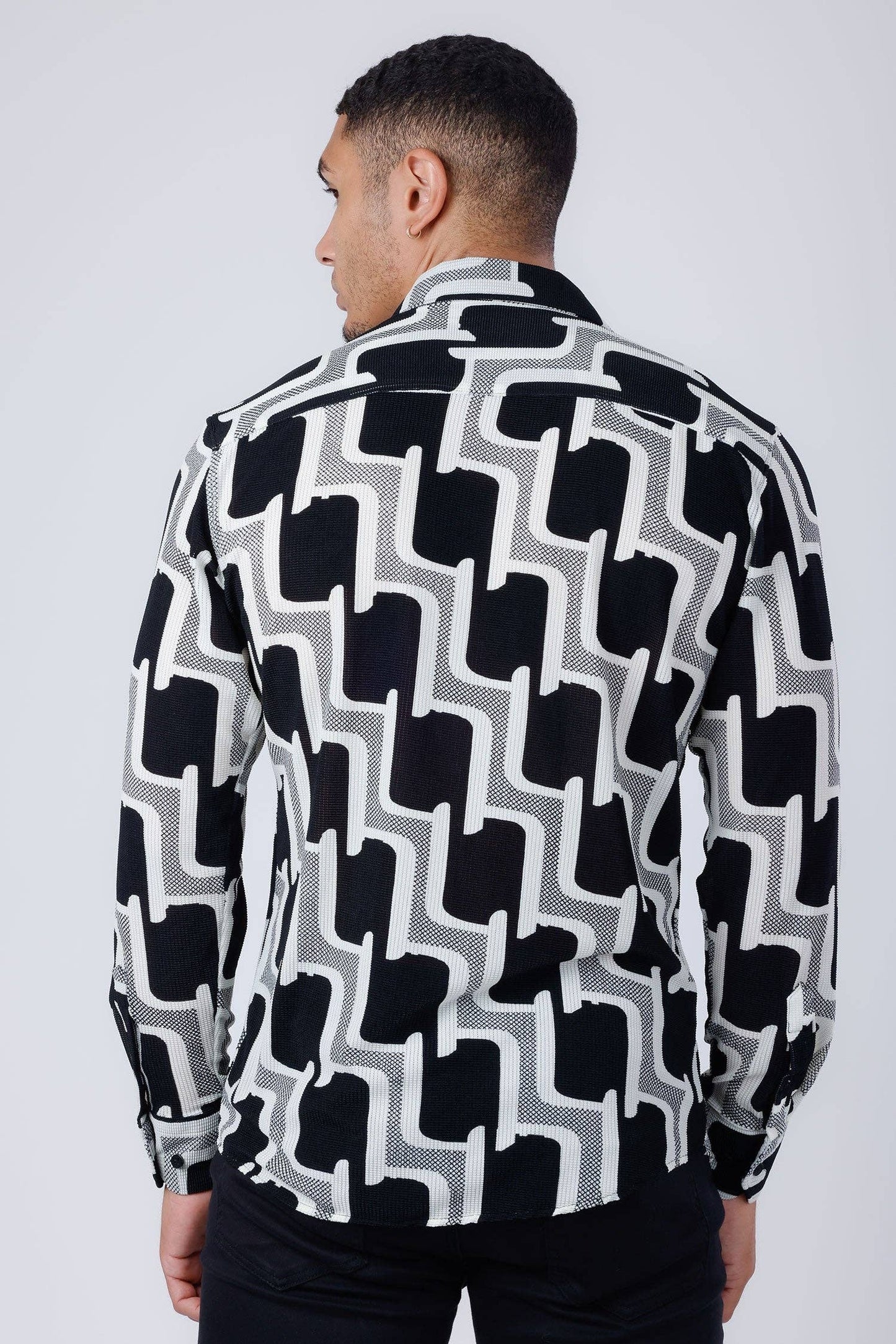Men's Geo Print Shirt