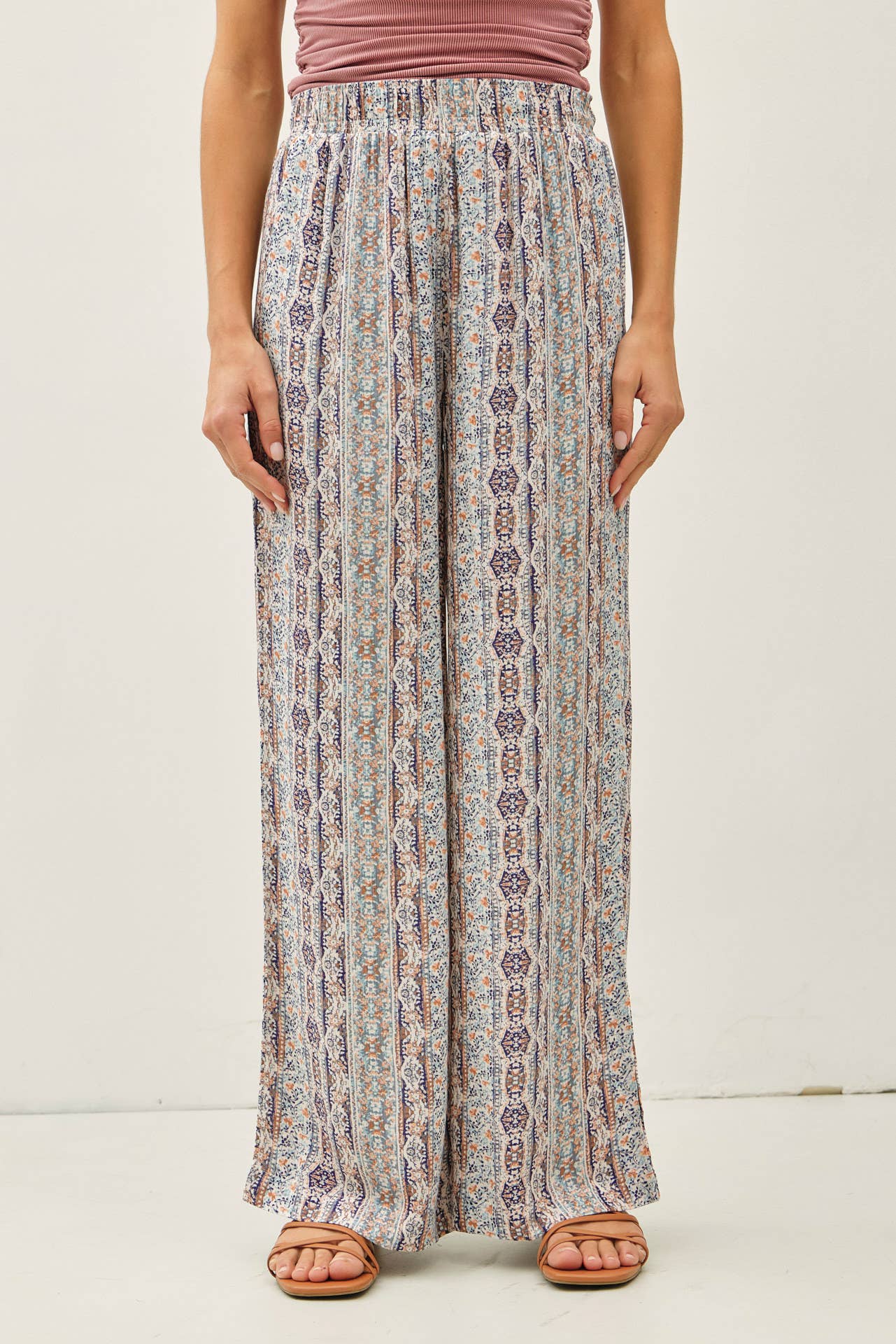 Boho Printed Palazzo Pant