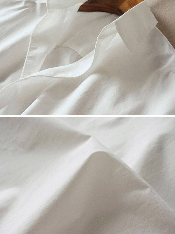 Casual Collar Batwing Top