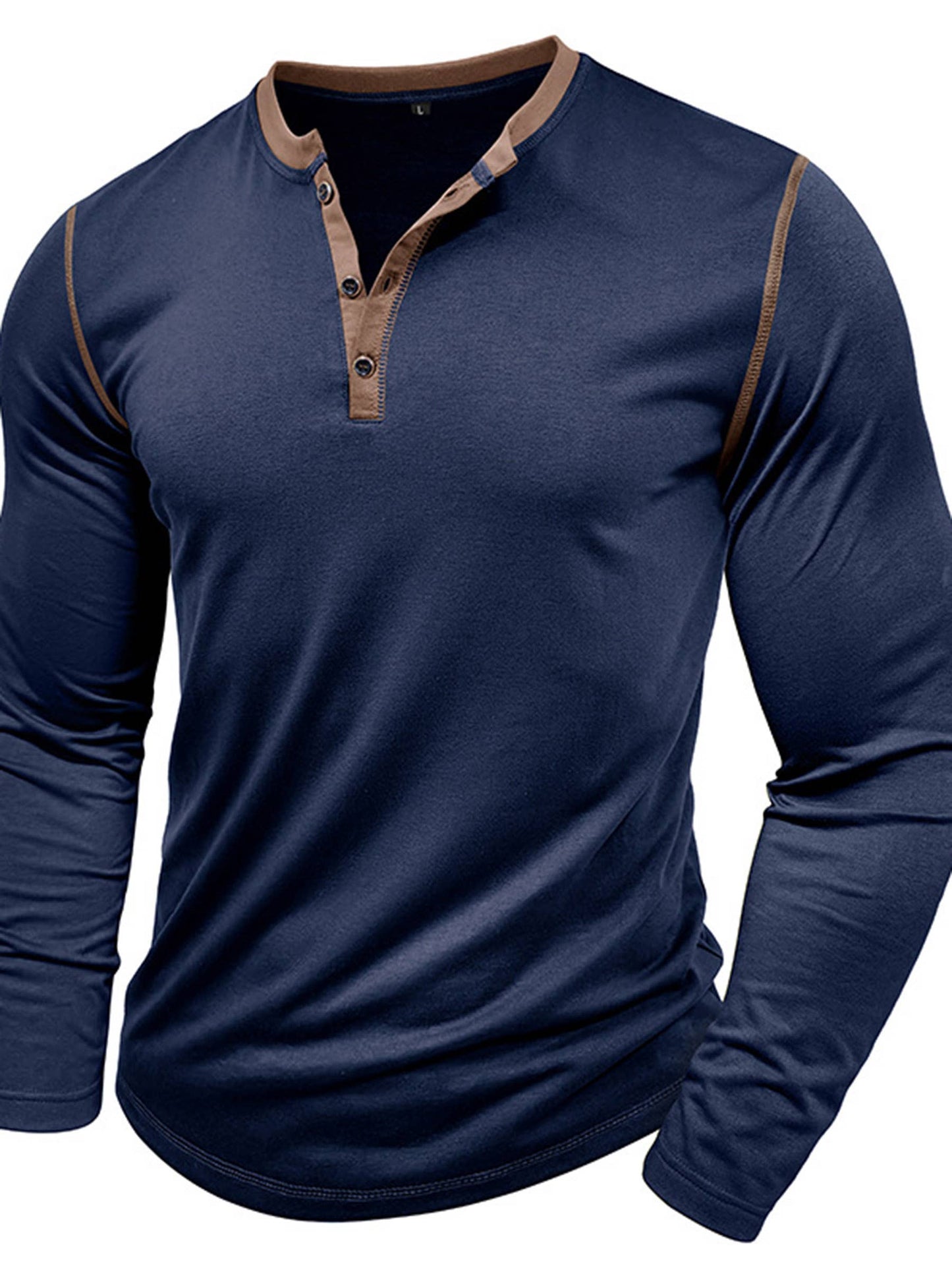 Long Sleeved Henley