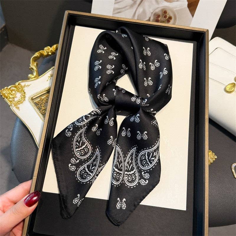 Fashion Print Square Scarf