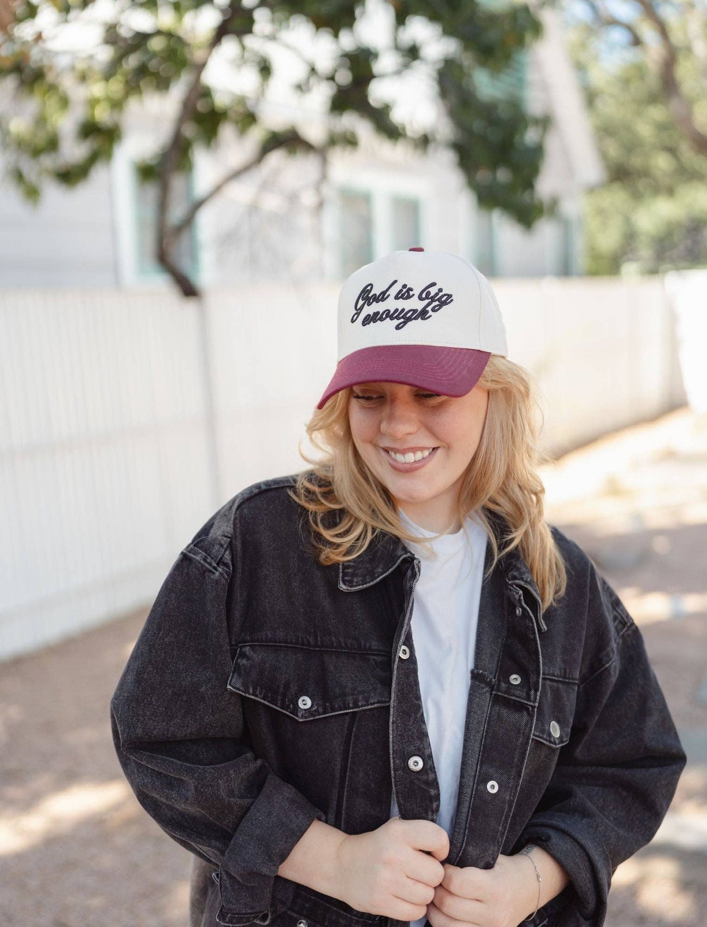 God is Big Enough Hat