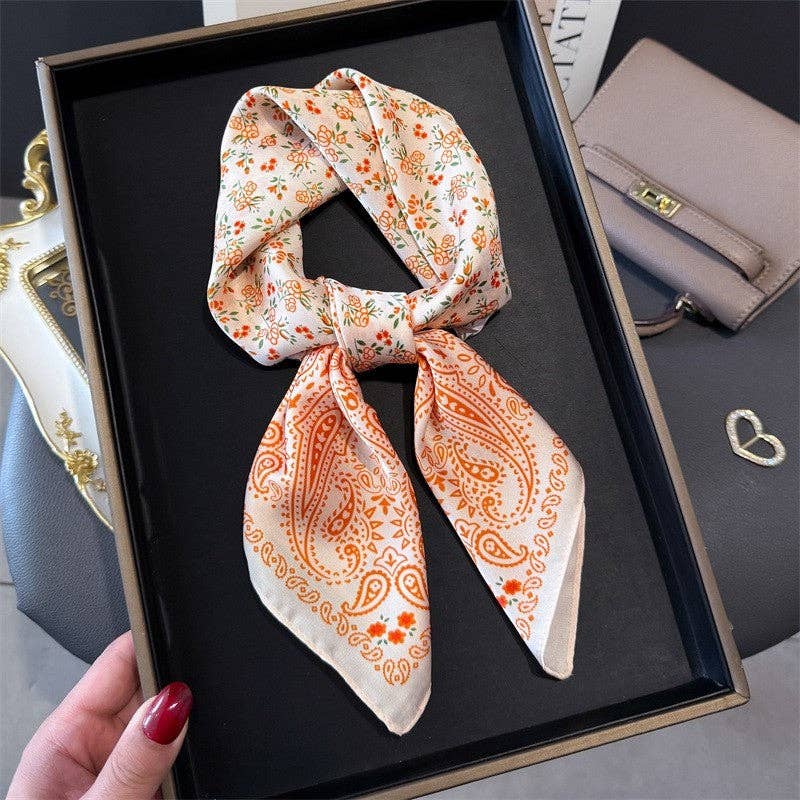 Fashion Print Square Scarf
