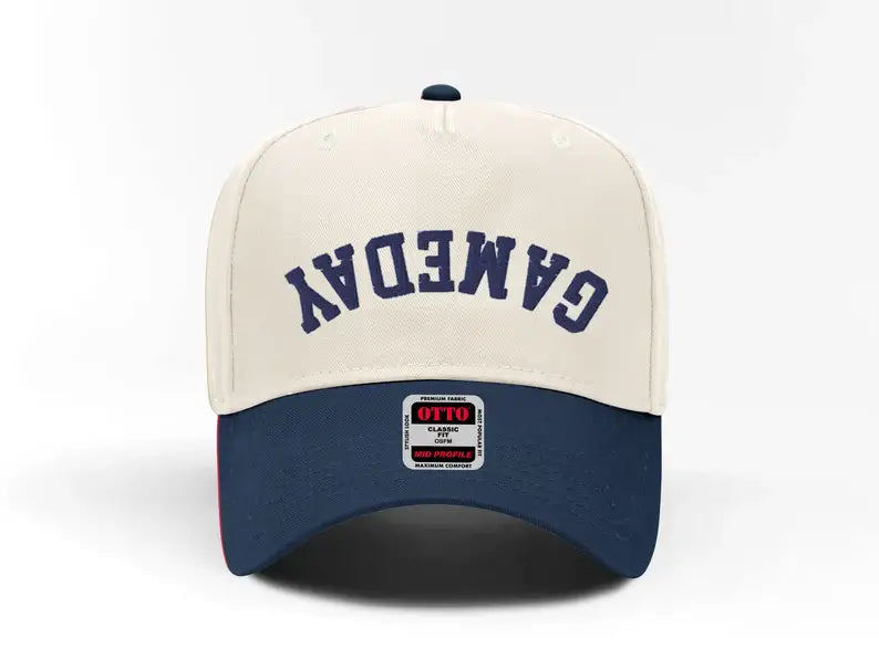 GAMEDAY upside down trucker hat for Game Day Football Hat