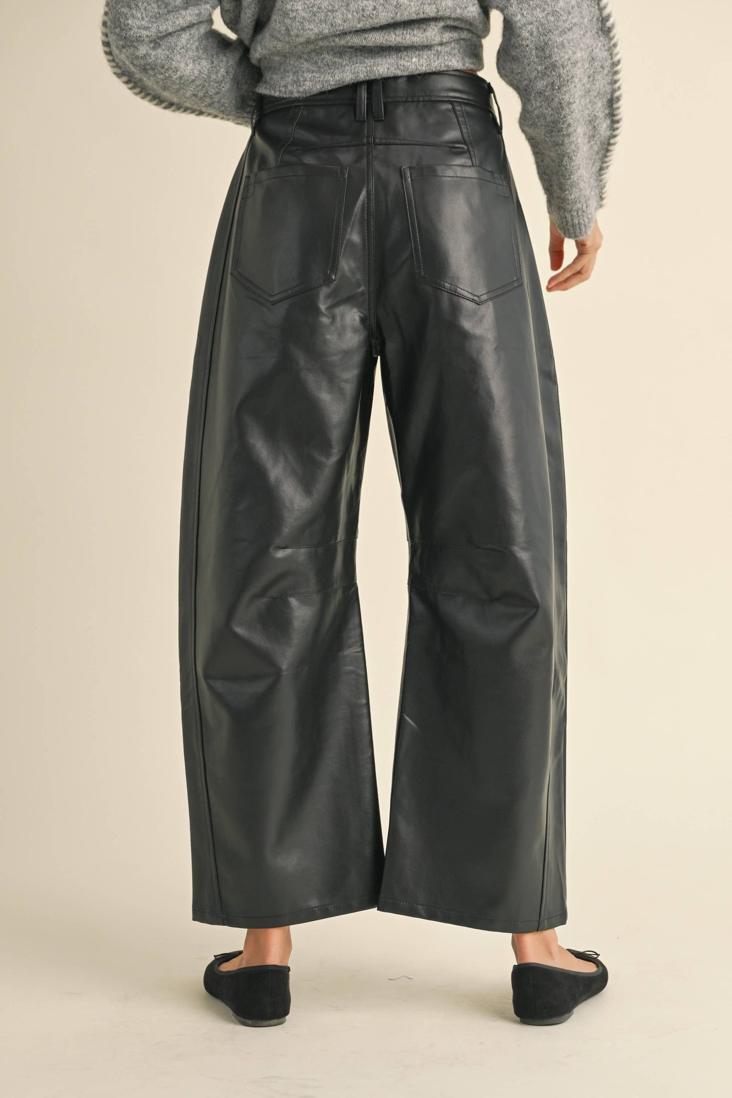 Faux Barrel Pants