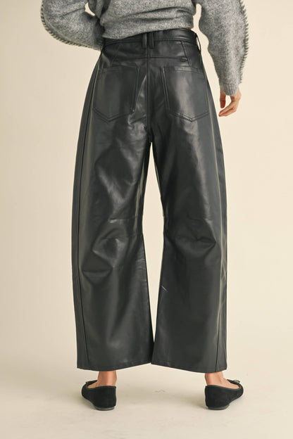 Faux Barrel Pants