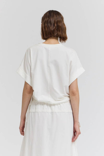 Drop Shoulder Jersey Top