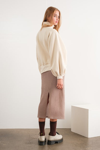 Collared Sweater - Cream