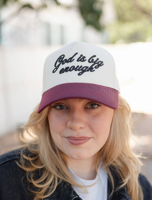 God is Big Enough Hat