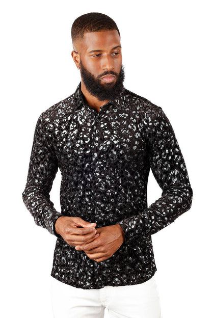 See Through Leopard  Shirt