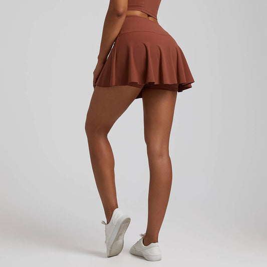 Double Layer Tennis Skirt