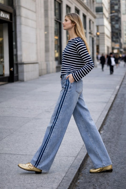 Riley Denim Sweatpants