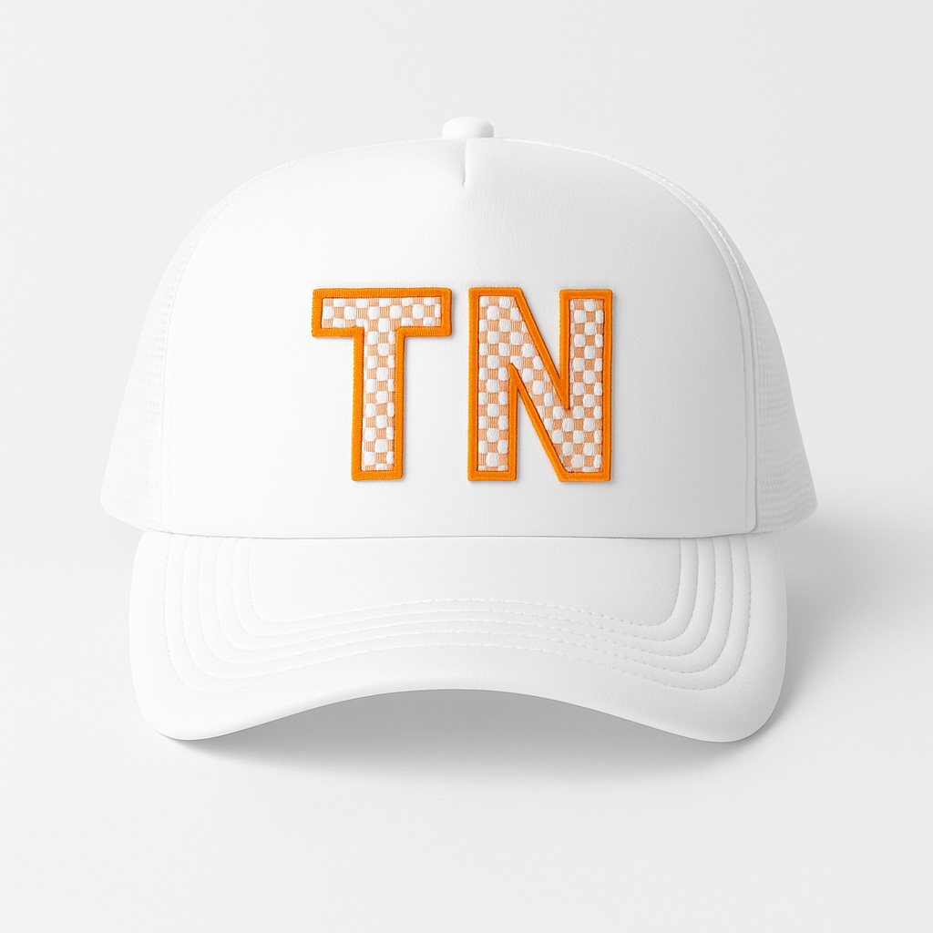 TN Checkerboard Patch Trucker Hat
