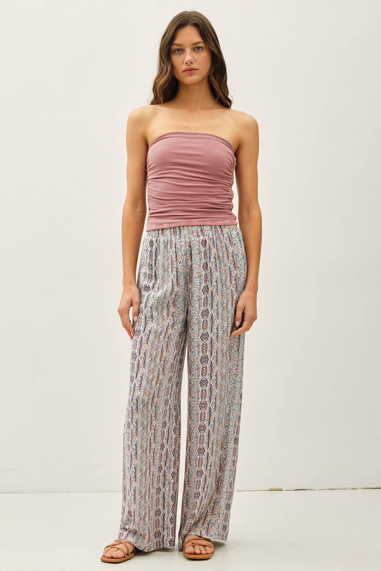 Boho Printed Palazzo Pant
