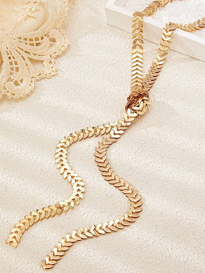Geometric Knot Necklaces Accessories