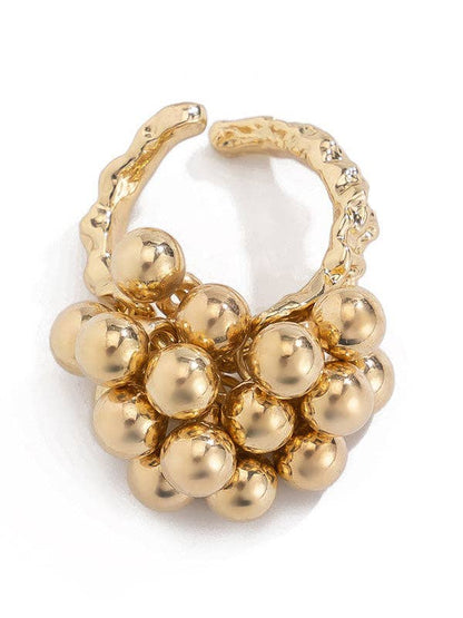 Cluster Gold Ring