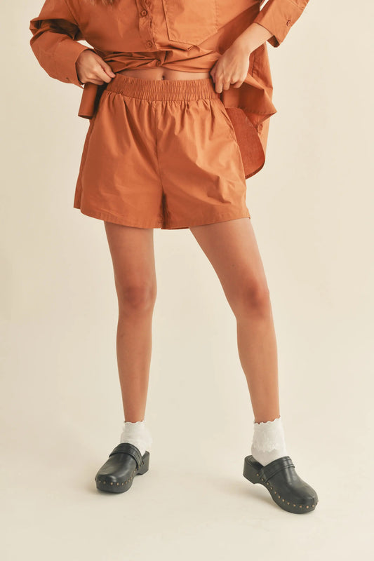 Cool Soft Shorts - Toffee