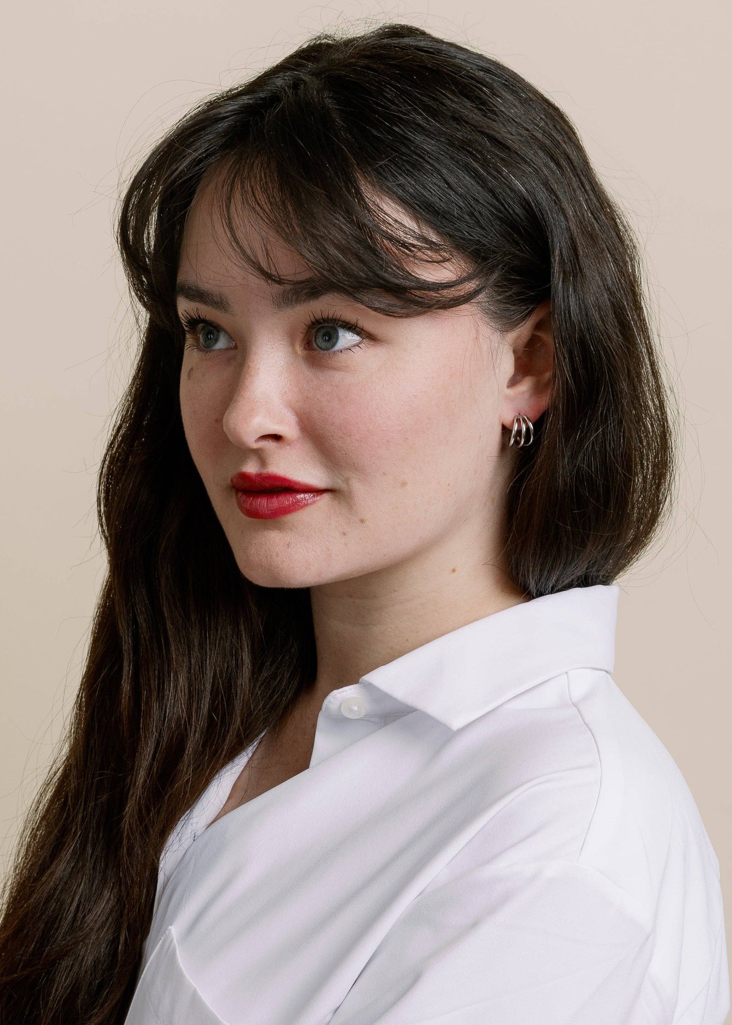 Eden Huggie Earring - Silver