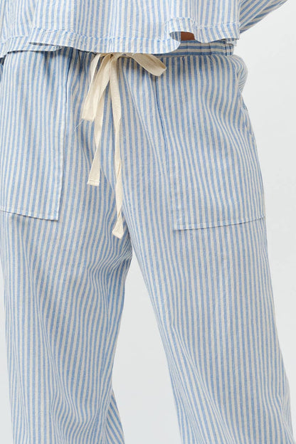 The Striped Wide Leg Pant