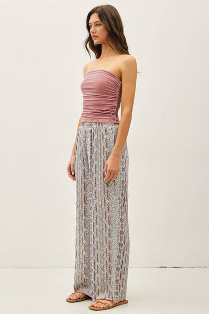 Boho Printed Palazzo Pant