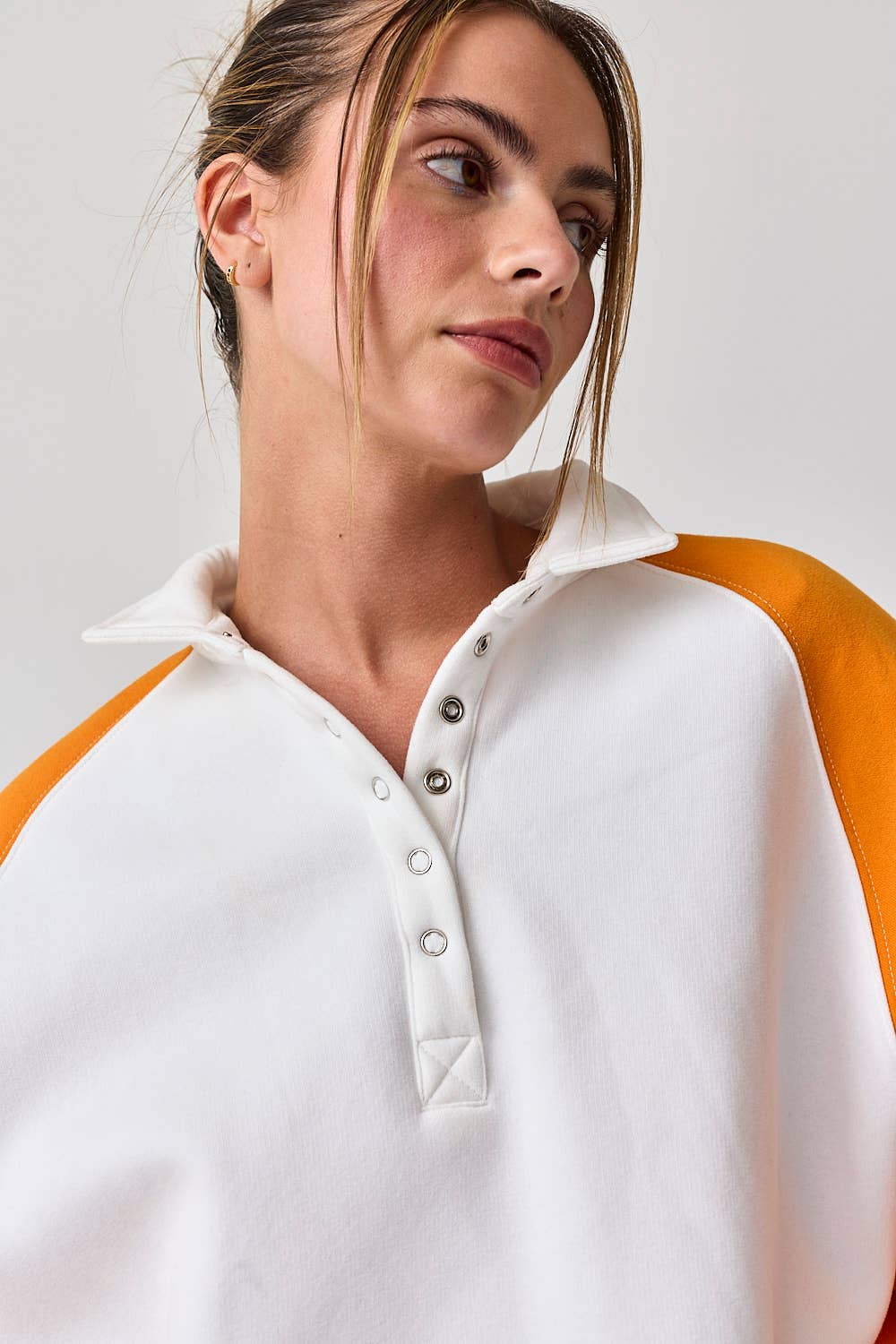 Piper Snap Varsity Pullover